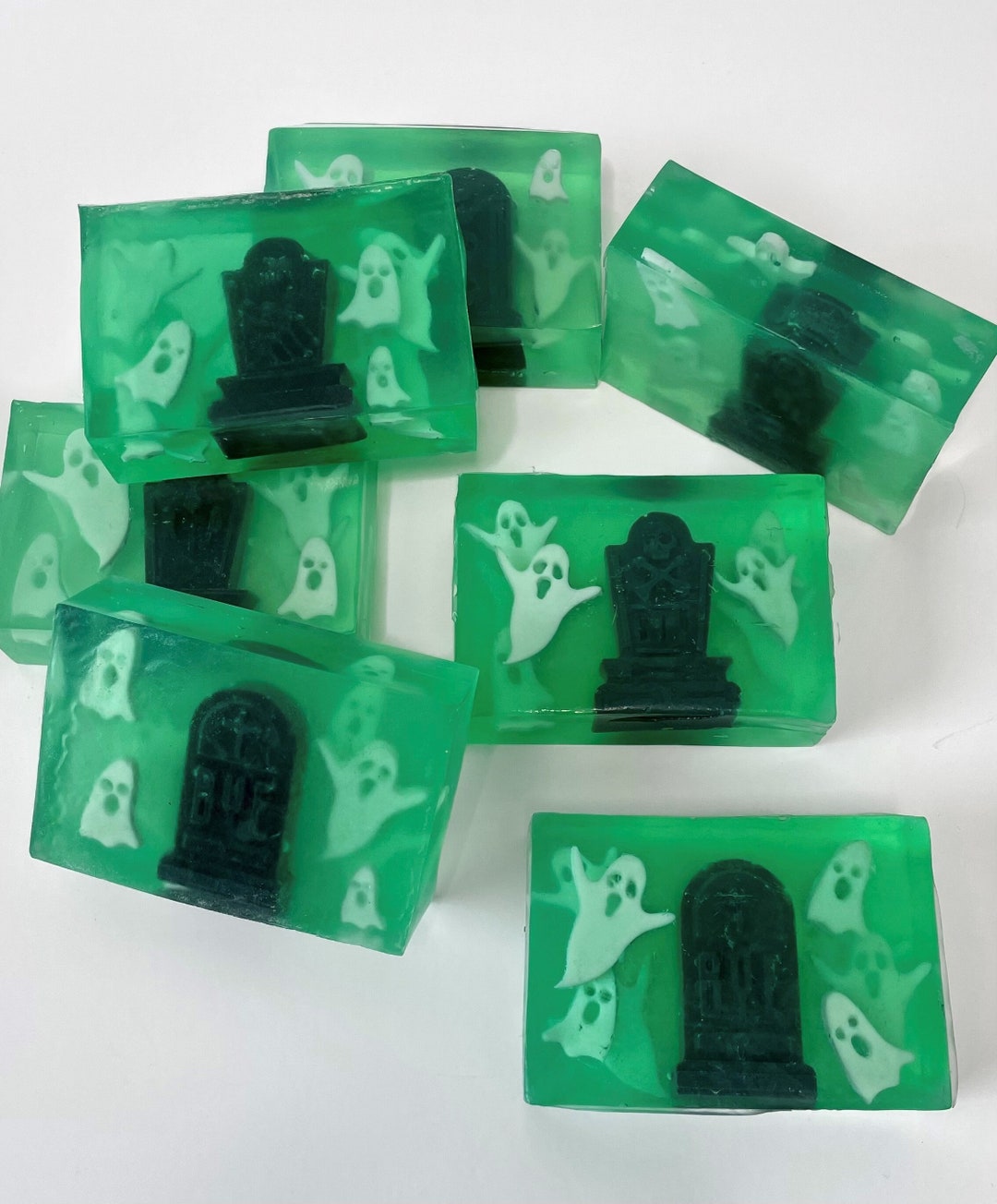 Halloween Soap Bar Ghost Stories Handmade Glycerin & Shea Butter Soap