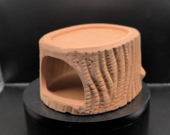 Ceramic Fish Cave – Aquarium Hideout for Betta, Cichlid, Fry, Shrimp, Pleco