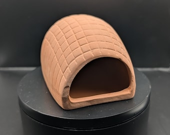 Ceramic Fish Cave – Aquarium Hideout for Betta, Cichlid, Fry, Shrimp, Pleco