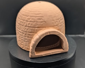 Ceramic Fish Cave – Aquarium Hideout for Betta, Cichlid, Fry, Shrimp, Pleco