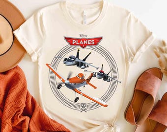 Disney Planes Dusty Crophopper met T-shirt Bravo en Echo, Magic Kingdom Disneyland Gezinsvakantie Vakantiereis