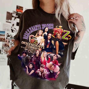 Descendants Zombies World Tour Matching Shirt, Disney The Rise Of Red Group Shirt, Descendants Concert, Summer Music Festival 2025 Trip