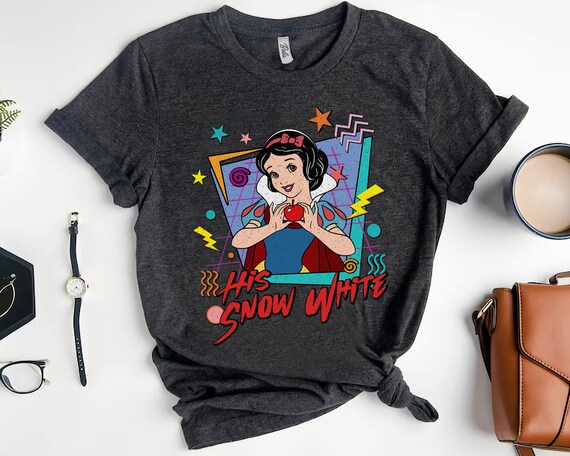 Retro 90s Disney Couples Snow White and Prince T-shirt, Disney 