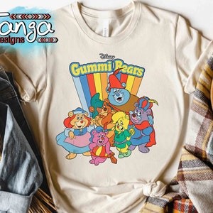 Disney Adventures of the Gummi Bears Retro Shirt, Magic Kingdom Trip Unisex T-shirt Family Birthday Gift Adult Kid Toddler Tee