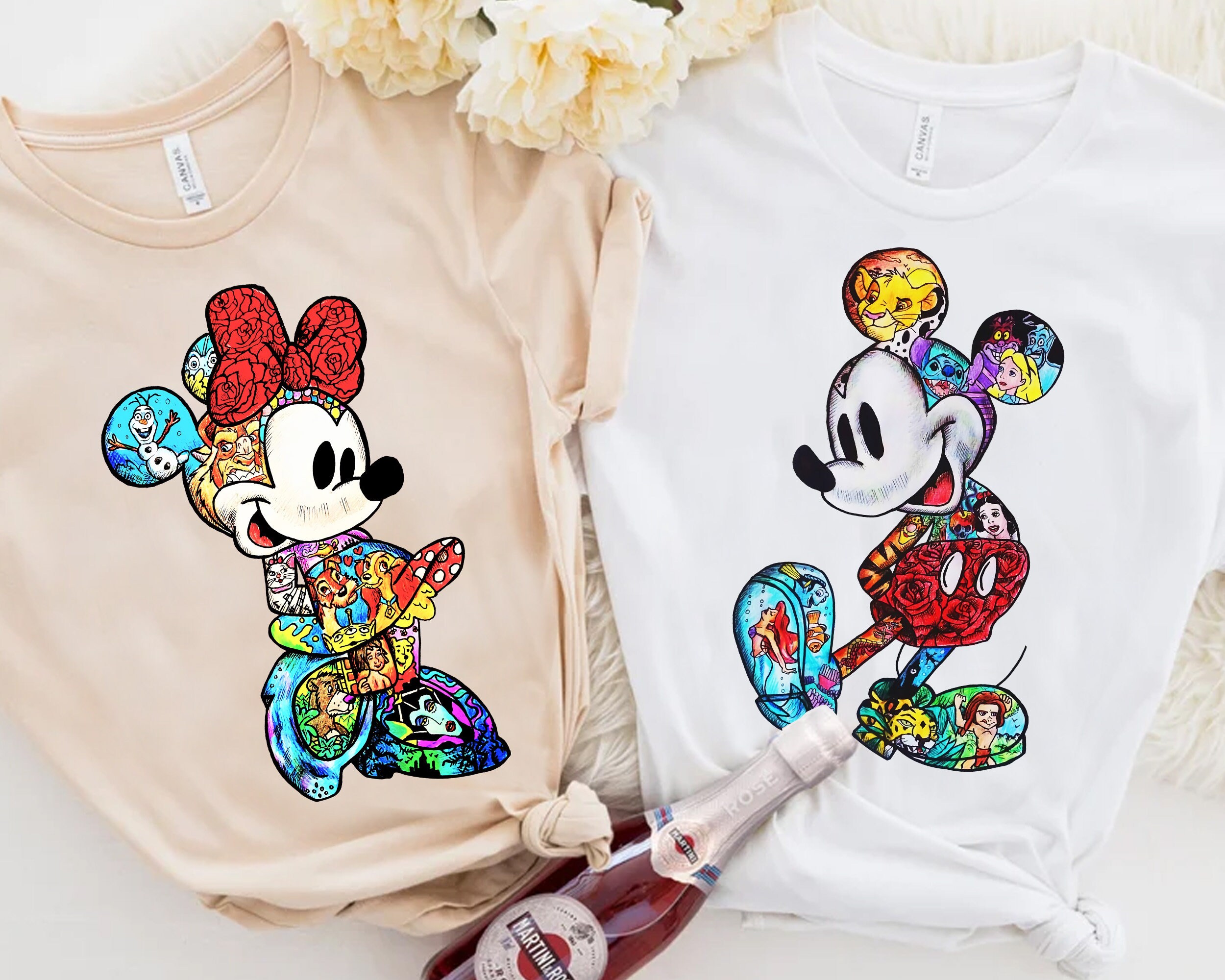 Nice Mickey Mouse Mashup Louis Vuitton Shirt - T-shirtbear