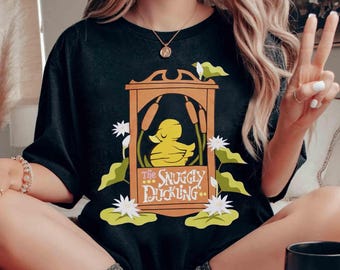 Disney Tangled The Snuggly Duckling Shirt, Disney Tangled Rapunzel Princess Tee, WDW Magic Kingdom Disneyland Family Vacation Gift