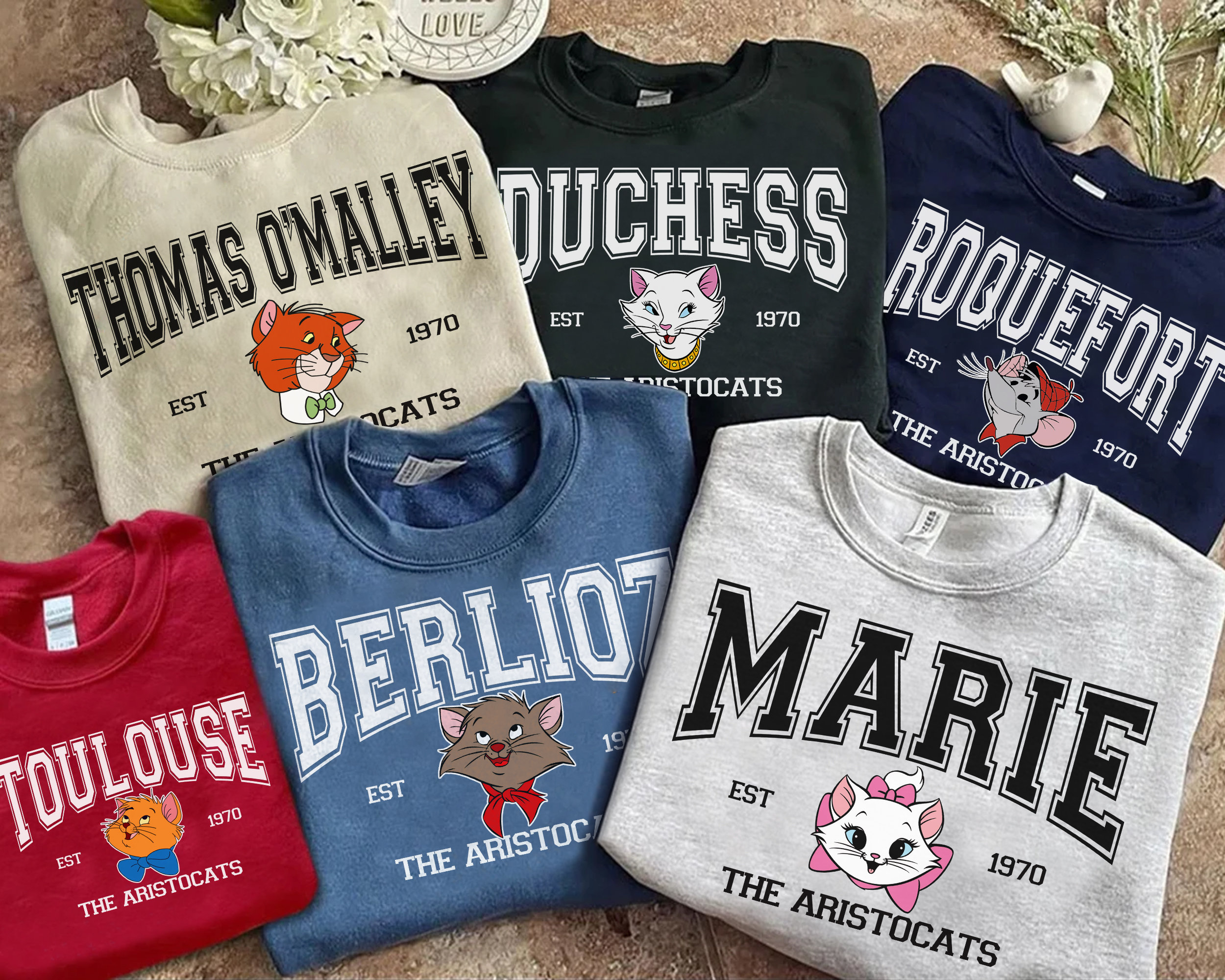 Shirt Aristocats Marie Etsy -