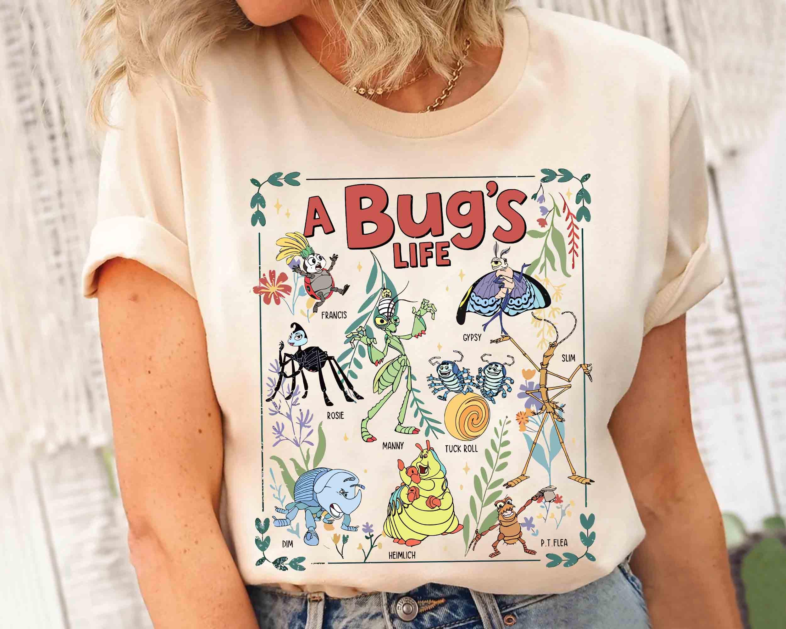a bugs life Tシャツ 黒 100%コットン　バグズライフ a bugs life Tシャツ 黒 100%コットン バグズライフ