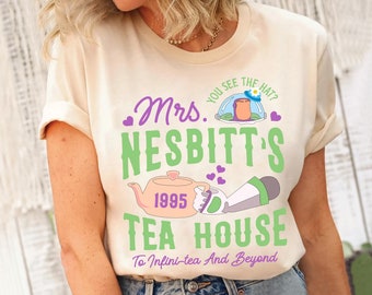 Buzz Lightyear Mrs Nesbitt’s Tea House To Infinity And Beyond Shirt, Disney Toy Story Tee, Magic Kingdom Disneyland Family Vacation Gift