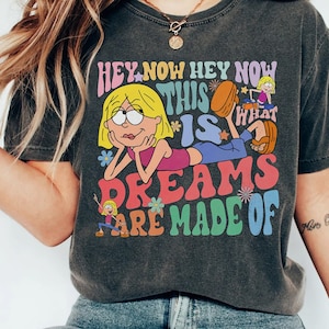 Disney Cute Lizzie McGuire This Is What Dreams Are Made Of Retro Shirt, WDW Magic Kingdom Disneyland Trip Family Vacation Holiday Gift