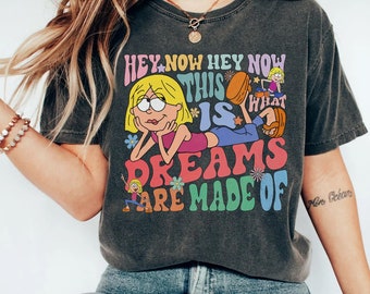 Disney Cute Lizzie McGuire This Is What Dreams Are Made Of Retro Shirt, WDW Magic Kingdom Disneyland Trip Family Vacation Holiday Gift