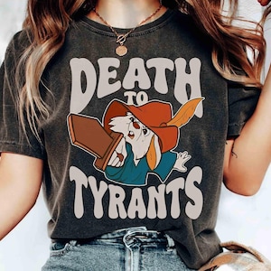 Skippy Rabbit Death To Tyrants Vintage 90s T-shirt, Disney Robin Hood Movie Tee, WDW Magic Kingdom Disneyland Family Vacation Holiday Gift