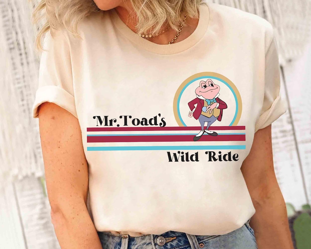 Disney Retro Mr. Toad'S Wild Ride Shirt, Mr. Toad'S Taxi Service Great Rates Vintage Tee, Wdw Magic Kingdom Vacation Family 2025 Trip Gift Trendy Fashion