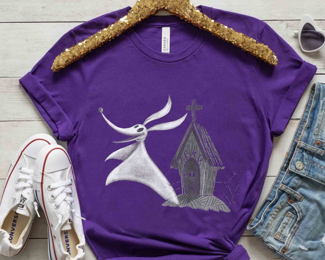 Disney Nightmare Before Christmas Zero Dog House Shirt Jack Etsy