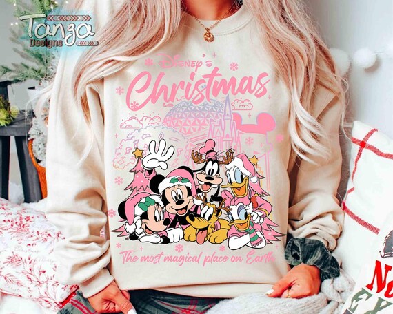 Pink mickey sweatshirt shop
