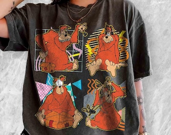 Comfort Colors Retro 90s Style Funny Bigfoot Emotions A Goofy Movie T-shirt, Max Goof Roxanne Goofy Powerline Shirt, Magic Kingdom Trip 2026
