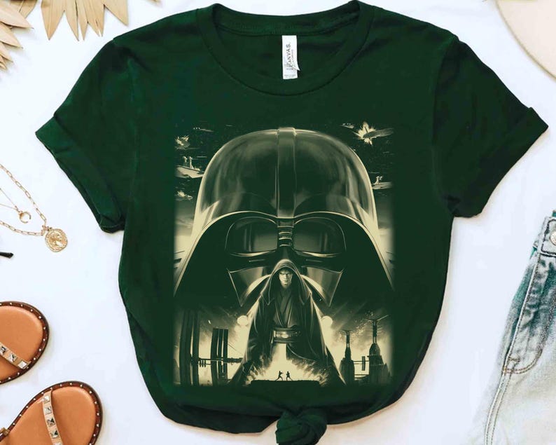 ヴィンテージ スター・ウォーズ シスの復讐 20周年記念Tシャツ、オビ＝ワン＆アナキン・スカイウォーカー ジェダイTシャツ、エピソードII スター・ウォーズファンへのギフトシャツ 画像 2