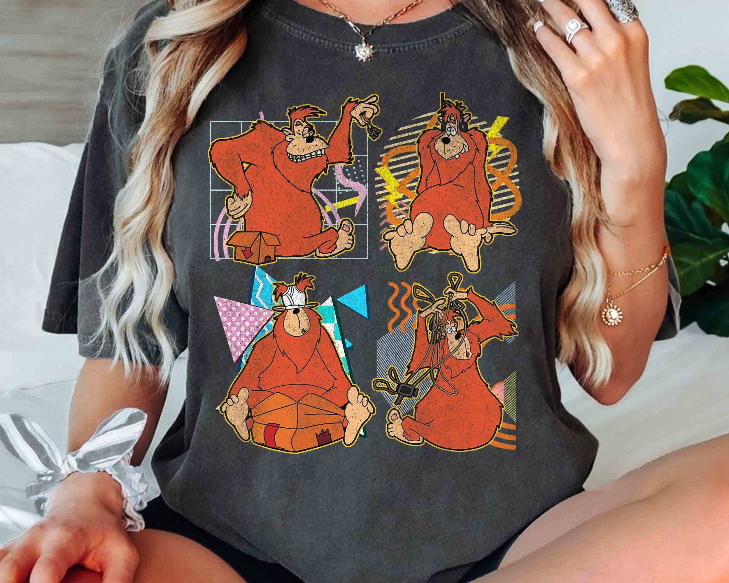 Retro 90s Style Funny Bigfoot Emotions A Goofy Movie Shirt Retro 90s Style Funny Bigfoot Emotions A Goofy Movie Shirt