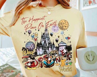 Camiseta vintage de Walt Disney, Disneyworld (1971), Disneyworld, Disney Family Vacation 2026, Disney Trip, Disney Group