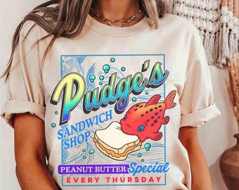 Camiseta vintage de Pudge el pez de Lilo y Stitch, camiseta de Pudge Controla el Clima de Disney, viaje familiar a Disneyland Magic Kingdom 2026