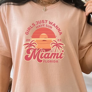 Personalized Girls Trip Shirts, Girls Weekend Shirt, Squad Tee, Girls Travel 2023, Beach T- Shirt, Girls Night Out Tee, Girls Matching Tee