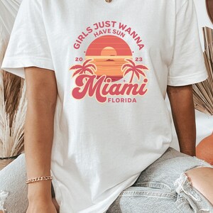 Personalized Girls Trip Shirts, Girls Weekend Shirt, Squad Tee, Girls Travel 2023, Beach T- Shirt, Girls Night Out Tee, Girls Matching Tee
