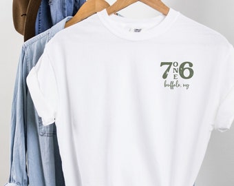 Buffalo Comfort Colors Shirt, 716 Buffalo New York Shirt, Buffalo T-shirt, Buffalo Gifts, Buffalo Shirt for Her, Buffalo NY Tee, Buffalo NY