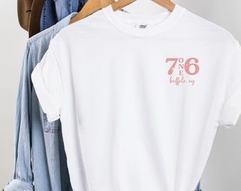 Buffalo Comfort Colors Shirt, 716 Buffalo New York Shirt, Buffalo T-shirt, Buffalo Gifts, Buffalo Shirt for Her, Buffalo NY Tee, Buffalo NY
