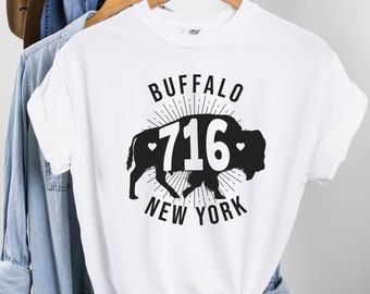 Buffalo Comfort Colors Shirt, 716 Buffalo New York Shirt, Buffalo T-shirt, Buffalo Gifts, Buffalo Shirt for Her, Buffalo NY Tee, Buffalo NY