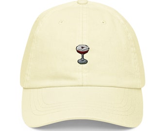 Espresso Martini   Hat - Gift for coffee cocktail lovers - Embroidered Cotton Cap