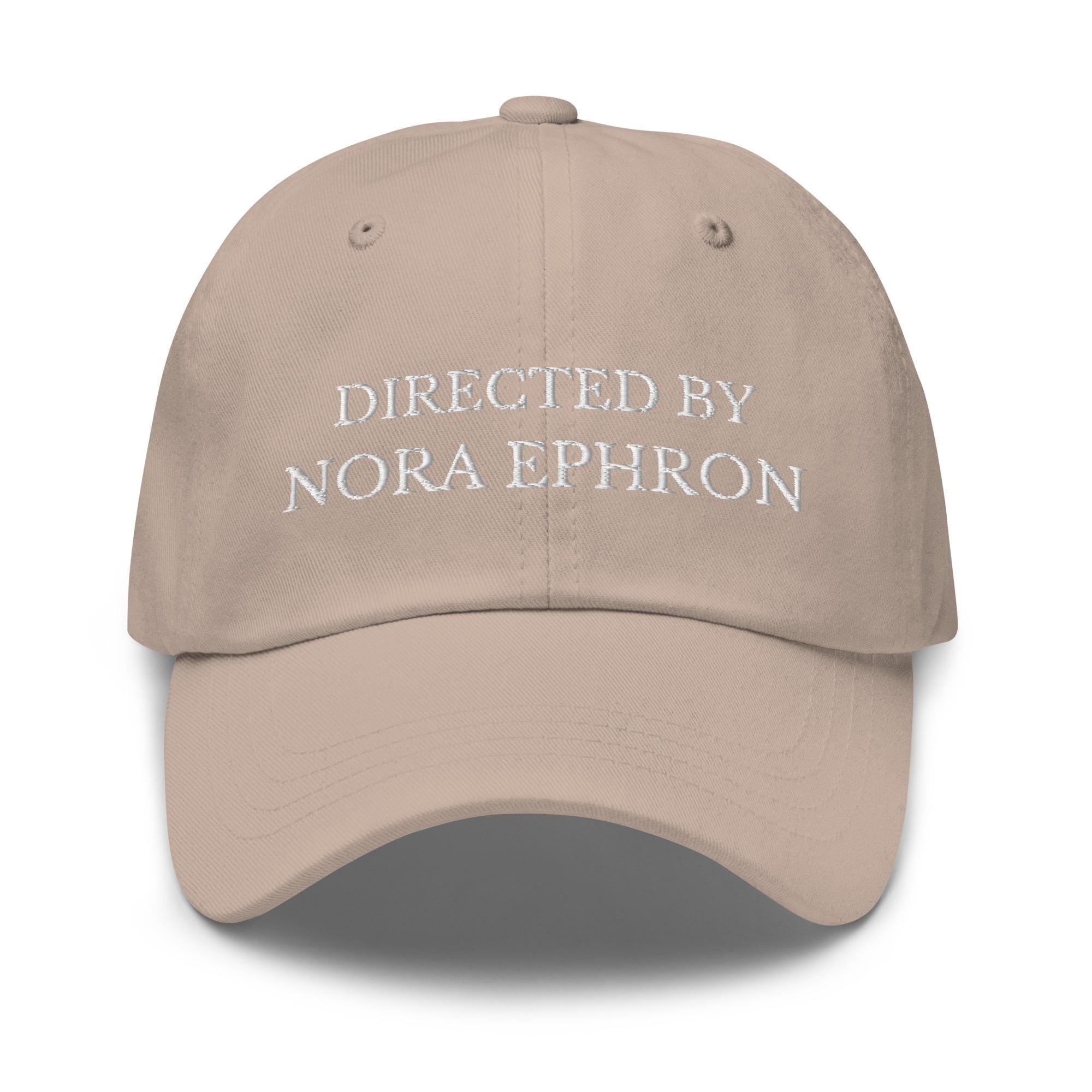 Nora Ephron Embroidered Hat: Romcom Film Buff Gift - Etsy