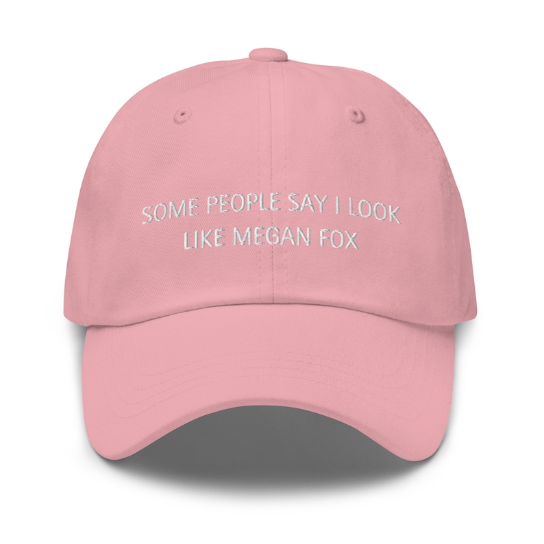 I Look Like Megan Fox Hat -  Love Is Blind Quote - Chelsea & Jimmy - Season 6 Merch - Cotton Embroidered Cap - Multiple Colors