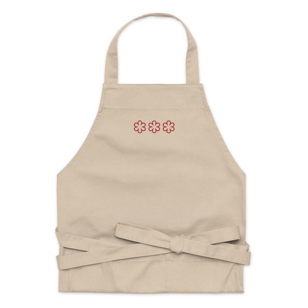 Michelin Star Apron - Gift for Foodies, Home Chefs and Cooks - Organic cotton apron