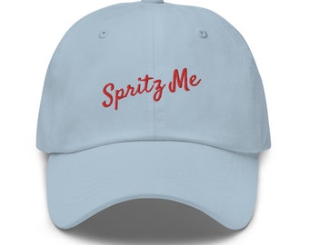 CL&MH Bob Ricamato Aperol Spritz 'Spritz Sipper' – Cappello Estivo In Cotone Biologico, Regalo Per Amanti Del Cocktail - 2