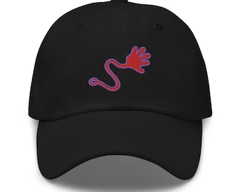 Sticky Hand Hat - Nostalgic Slime Gift - Cotton Embroidered  Cap - Multiple colors