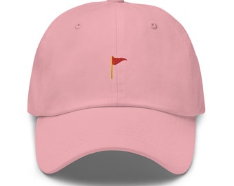 DALIX Soft Serve Ice Cream Baseball Cap - Hot Pink Cotton Hat, Adjustable Metal Buckle, For Adults - View #3