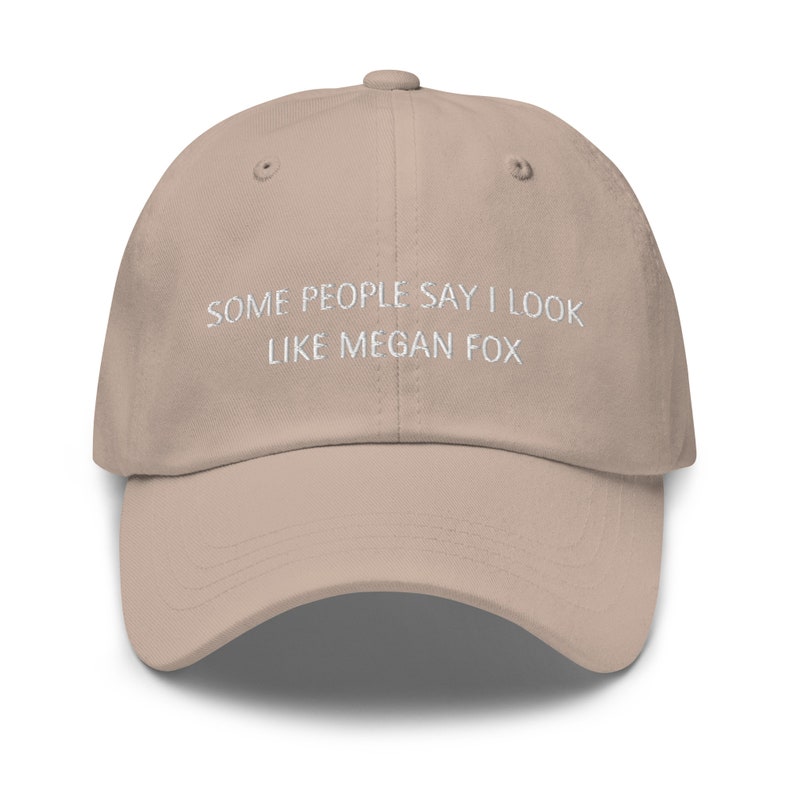 I Look Like Megan Fox Hat -  Love Is Blind Quote - Chelsea & Jimmy - Season 6 Merch - Cotton Embroidered Cap - Multiple Colors