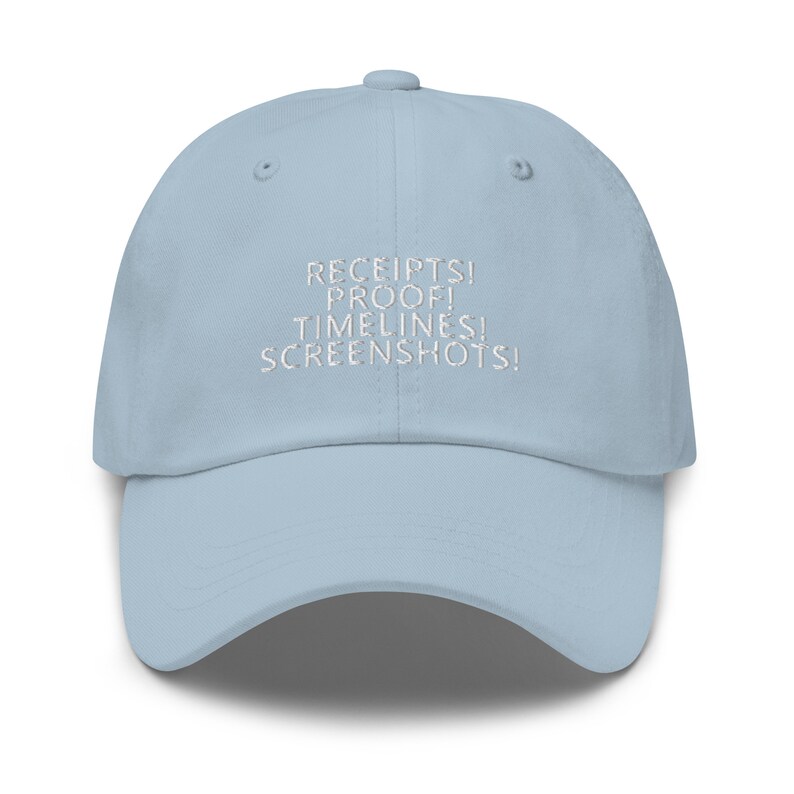 SLC Finale Exposed Hat - RHOSLC Receipts - RHOSLC Reunion - Multiple Colors - Cotton Embroidered Cap