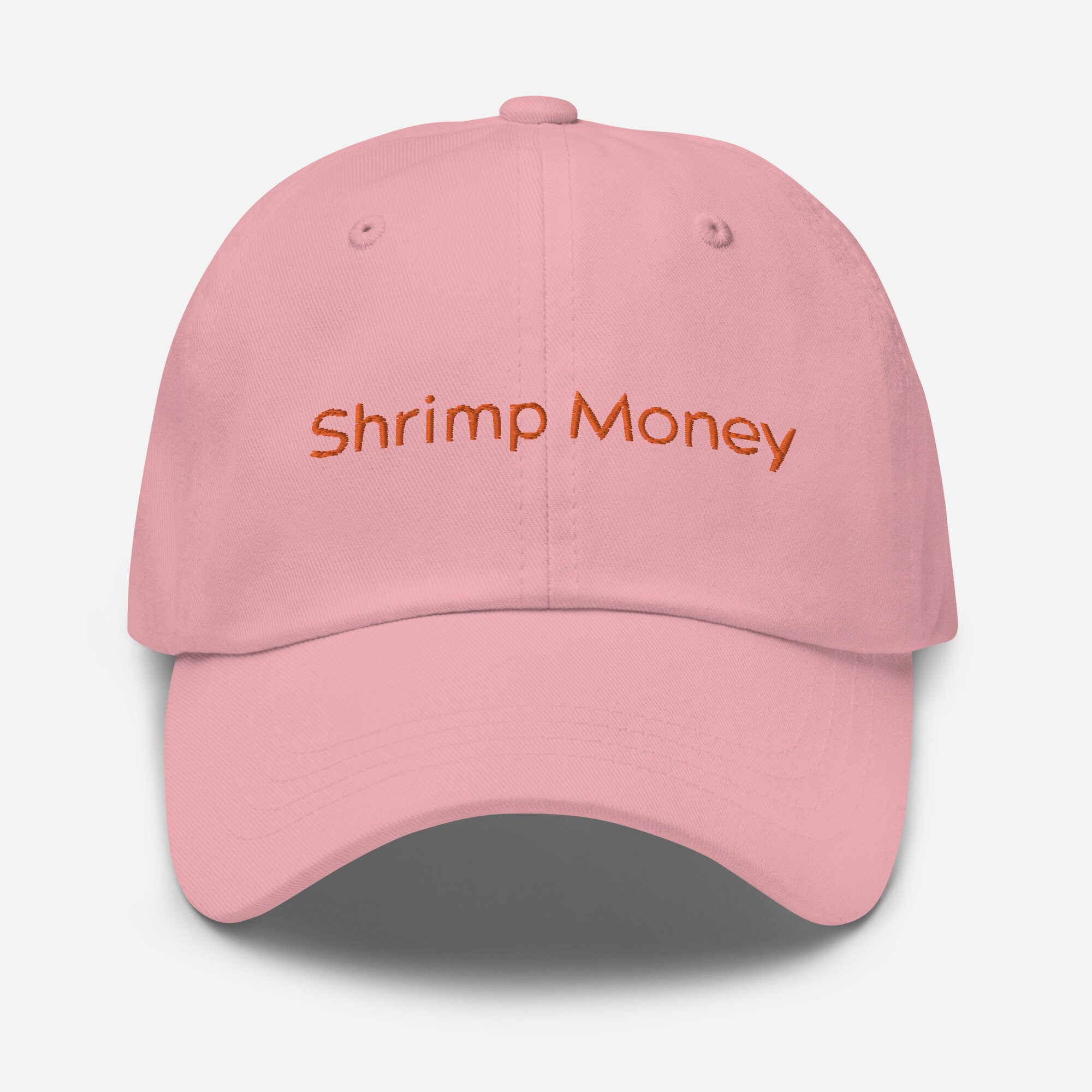 Shrimp Money - Gift for Foodies, Home Cooks & Chefs - Aquarium lovers - Embroidered Cotton Cap