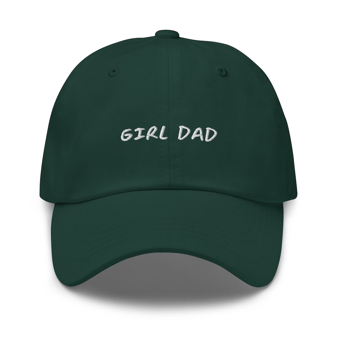 Girl Dad Hat Cotton Embroidered Cap Multiple Colors Etsy