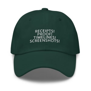 SLC Finale Exposed Hat - RHOSLC Receipts - RHOSLC Reunion - Multiple Colors - Cotton Embroidered Cap