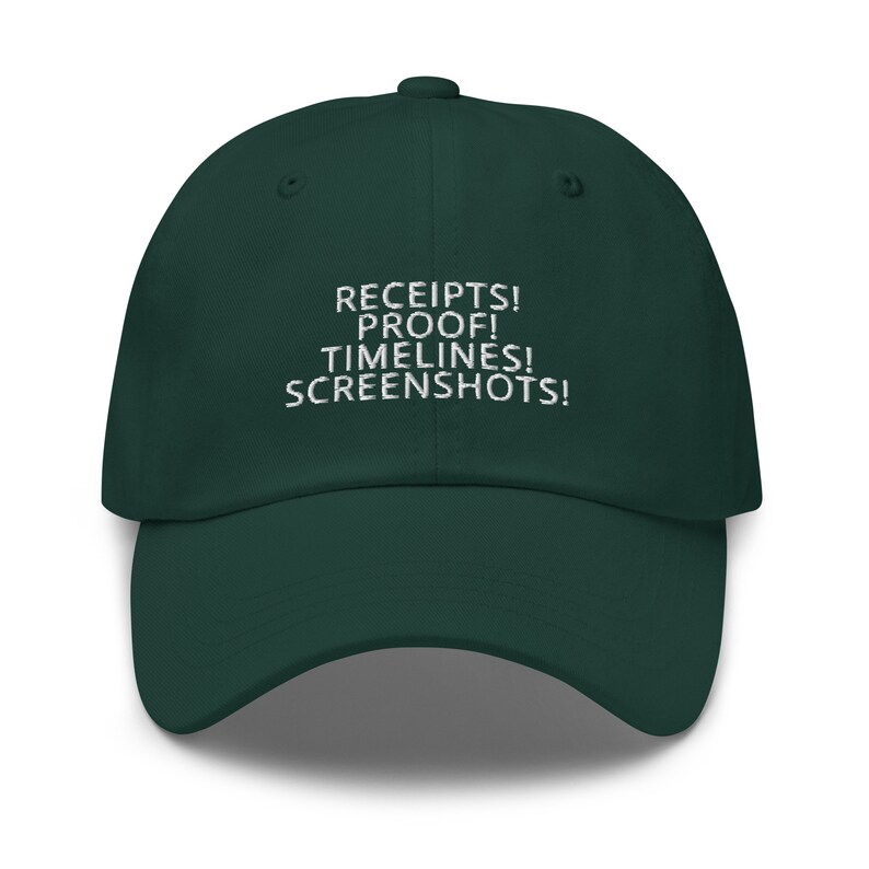 SLC Finale Exposed Hat - RHOSLC Receipts - RHOSLC Reunion - Multiple Colors - Cotton Embroidered Cap
