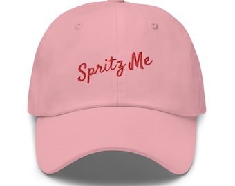 Chapéu Spritz me - Presente perfeito para os amantes do coquetel Aperol Spritz no verão - Diversas cores primárias alternativas
