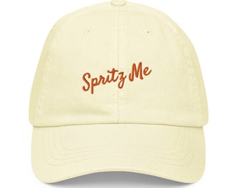 Chapéu de algodão bordado para pais - Presente para amantes de Spritz