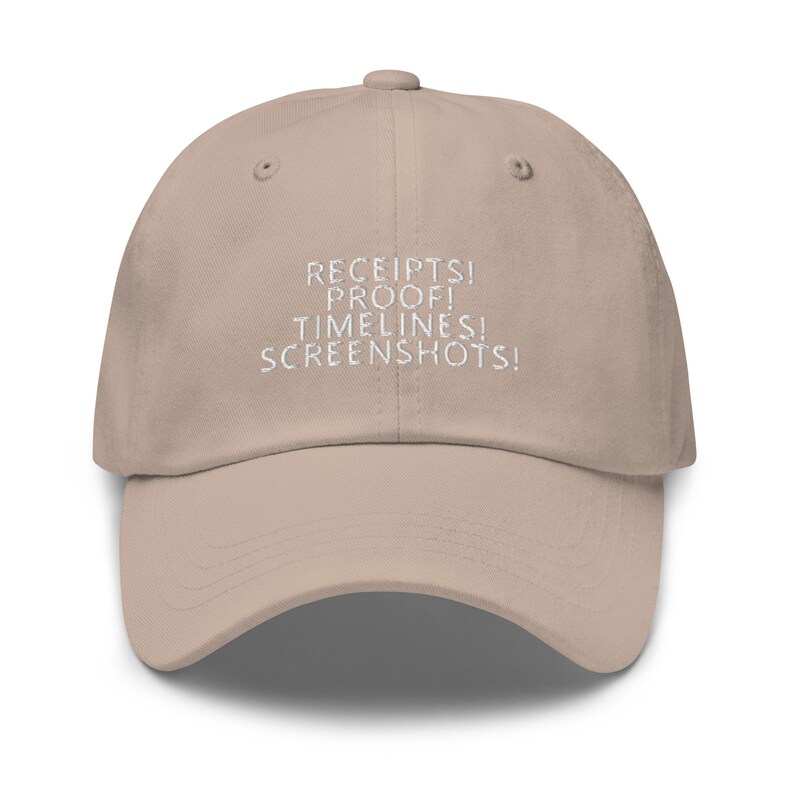 SLC Finale Exposed Hat - RHOSLC Receipts - RHOSLC Reunion - Multiple Colors - Cotton Embroidered Cap