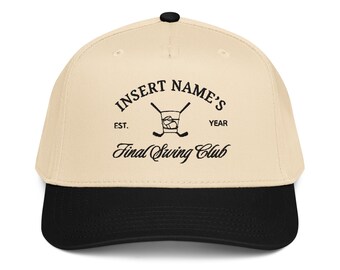 Custom Golf Tournament Two Tone Snapback Embroidered Hat