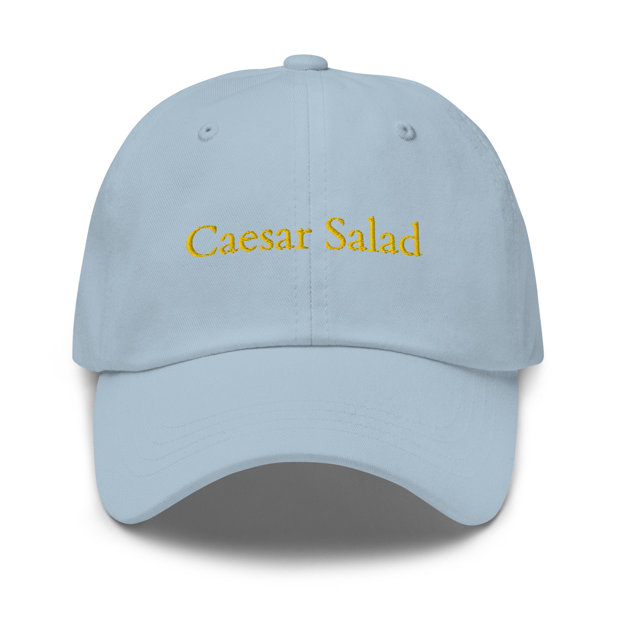 Caesar Salad Hat: Embroidered Cotton Twill Cap - Etsy