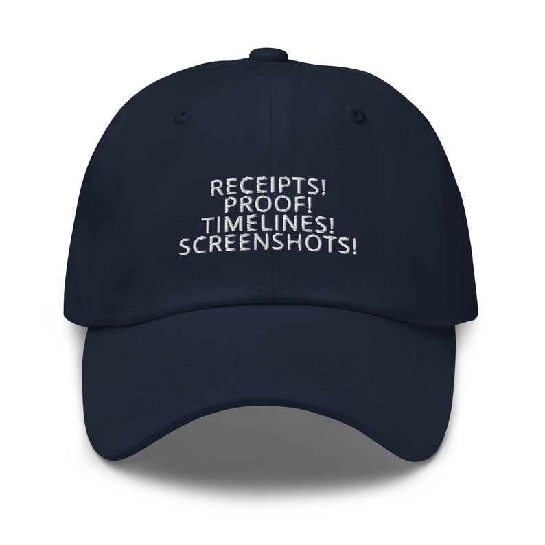 SLC Finale Exposed Hat - RHOSLC Receipts - RHOSLC Reunion - Multiple Colors - Cotton Embroidered Cap