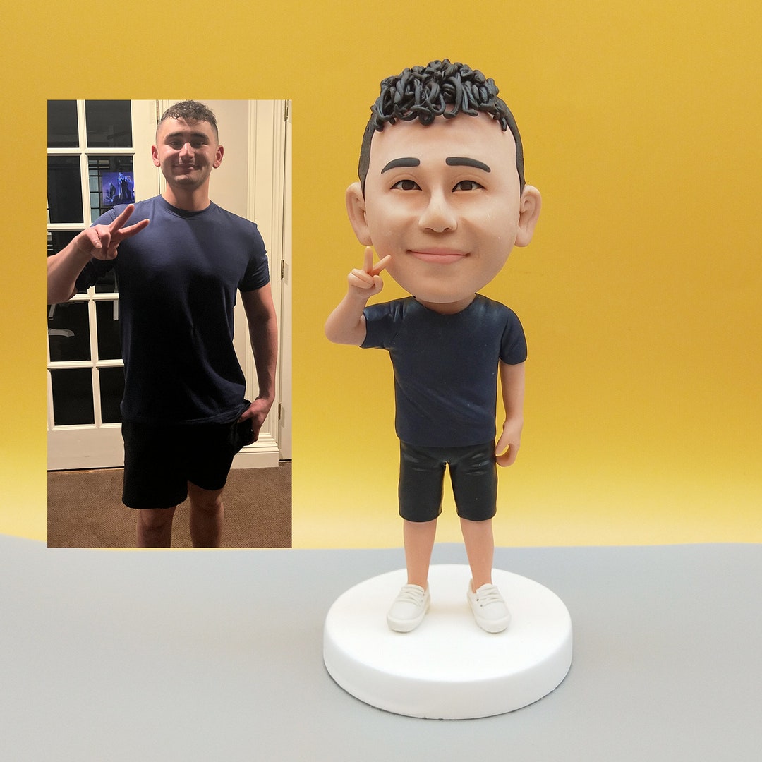 Custom Bobbleheads, Custom Men's Bobbleheads, Funny Gifts for Father