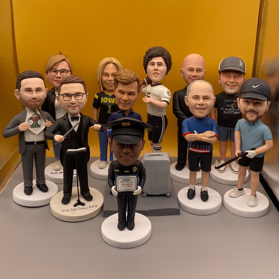 Personalised Bobbleheads, Custom Bobbleheads, Birthday Gifts, Sports